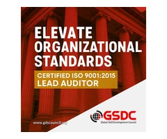 Elevate Organizational Standards – Certified ISO 9001:2015 Lead Auditor