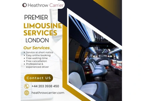 London Heathrow Limo Service – Premium Airport Travel with Heathrow Carrier