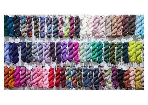 hand-dyed yarn