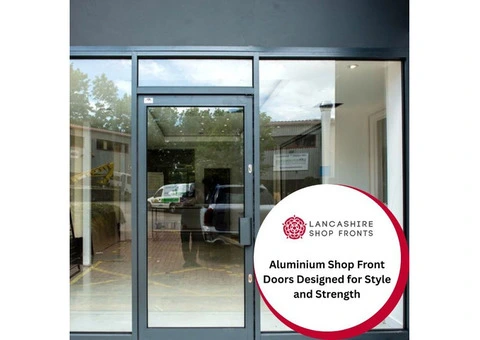 Stylish Aluminium Shop Front Doors for Modern Businesses