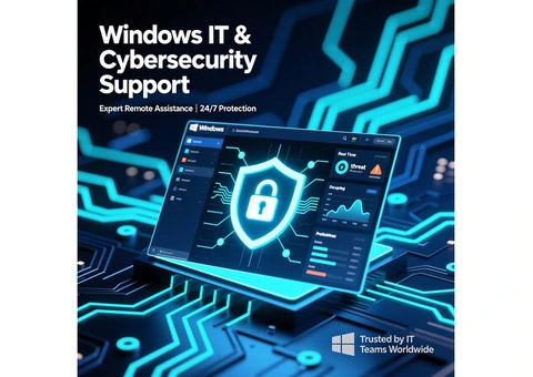 Premium Windows IT & Cybersecurity Support for Small Businesses (UK)