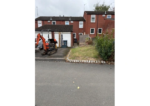 mini and micro digger hire with driver - 2/8