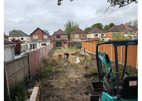 mini and micro digger hire with driver - 3/8