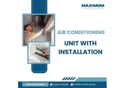 Premium Air Conditioning Unit with Installation – Maximum Climate Control