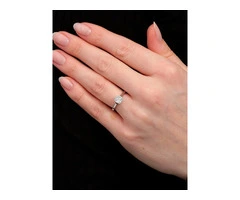 Luxury 0.35ct Cushion Cut Diamond Ring | Layla Diamond