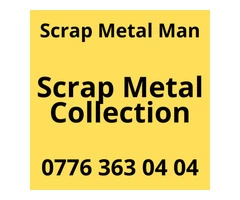 Scrap metal Collection Top price Paid 0776363-0404