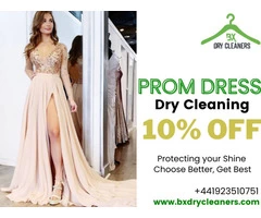 We do all type of Dry Cleaning including : Prom Dress Dry Cleaning
