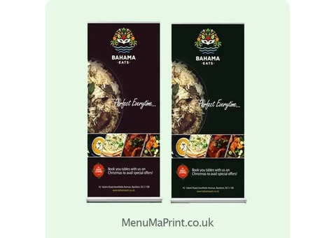 Roller Banner | Pull Up Banner | Pop Up Banner | MenuMa Print - 2/2