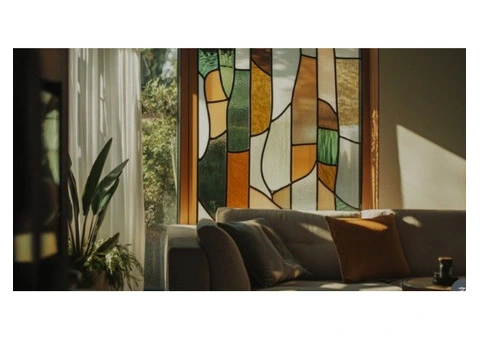 Modern Stained Glass Window Designs by ARK Stained Glass