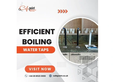 Efficient Boiling Water Taps for Offices in London | Cafepoint