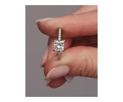 Shop Luxury 1.50ct Princess Cut Diamond Ring | Layla Diamonds
