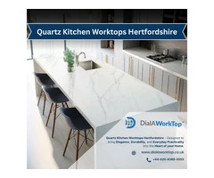 Quartz Kitchen Worktops Hertfordshire | +44 020 83685555 | DialAWorkTop