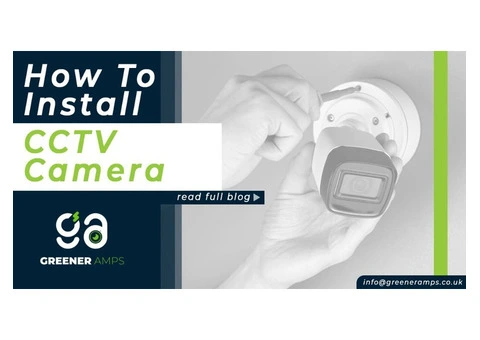 Protect What Matters Most: Why Professional CCTV Installation by Greeneramps Is the Smart Choice