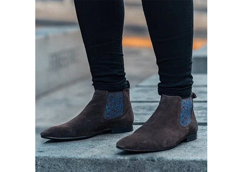 Mens Leather Zip Up Boots UK – Timeless British Craftsmanship