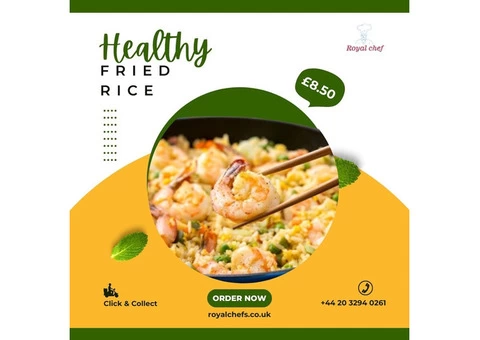 Fried Rice or Noodles - Royal Chef London - 7/10
