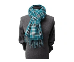 Elegant Teal Pashmina – Luxurious Softness by TCG London