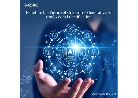 Redefine the Future of Creation – Generative AI Professional Certification