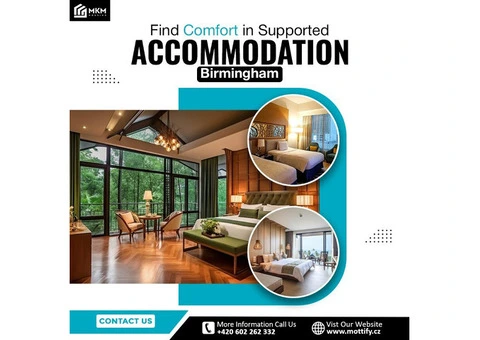 Find Comfort in Supported Accommodation Birmingham