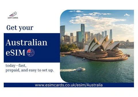 Unlock Instant Internet in Australia – Get eSIM Australia by eSIM Cards Today
