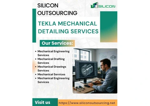 Innovative Tekla Mechanical Detailing Services​ in Manchester, UK