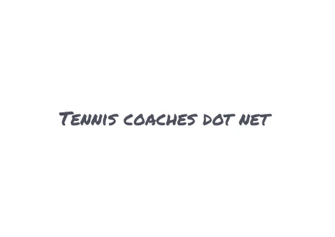 Tennis Coaches dot net