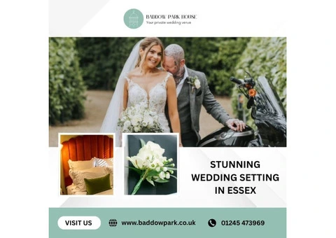 Stunning Wedding Setting in Essex