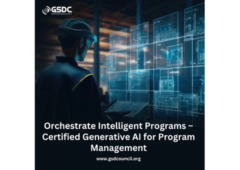 Orchestrate Intelligent Programs – Certified Generative AI for Program Management