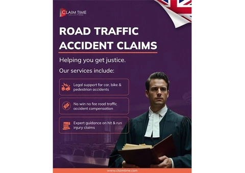 Road traffic accident claims - Get legal help today