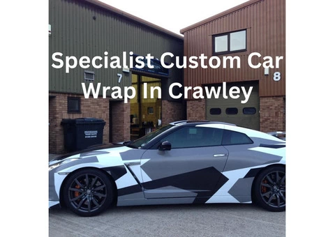 Specialist Custom Car Wrap In Crawley