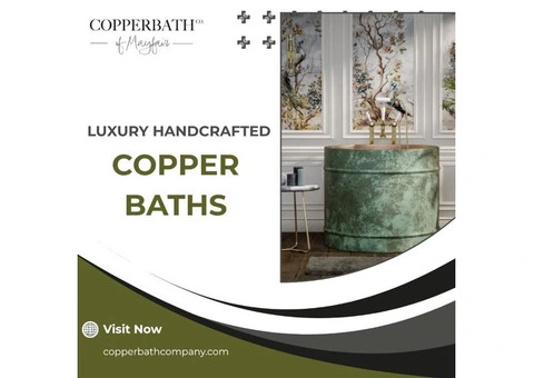 Luxury Handcrafted Copper Baths from the Copper Bath Company