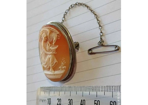 Cameo brooch - 4/5