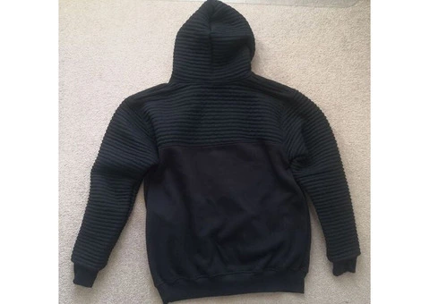 MONCLER Embroidered Zip Up Hooded Cotton Sweatshirt. Brand new, unused with original tag. - 11/21