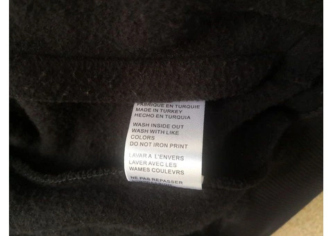 MONCLER Embroidered Zip Up Hooded Cotton Sweatshirt. Brand new, unused with original tag. - 13/21