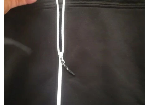 MONCLER Embroidered Zip Up Hooded Cotton Sweatshirt. Brand new, unused with original tag. - 21/21