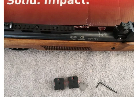 Hatsan Speedfire Multi Shot Break Barrel Air Rifle Walnut Stock .177. Brand new, unused. - 9/30