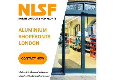 Premium Aluminium Shop Fronts | North London Shop Fronts