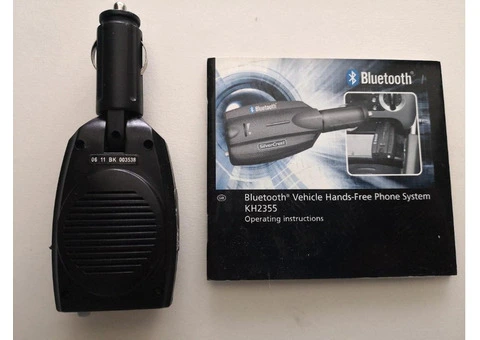 In Car Bluetooth Hands Free Mobile Phone Plug In Device. - 1/5