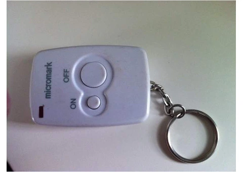 Micromark MM23297 Remote Keyfob for wireless Micromark home security alarm system. - 1/4