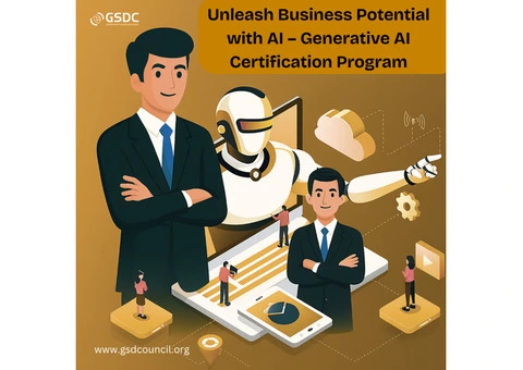 Unleash Business Potential with AI – Generative AI Certification Program