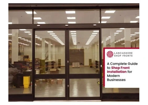 Transform Your Business with Expert Shopfront Installation in London