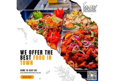 We offer the best food in town - Golden Grouse