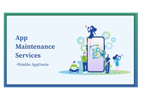 App Maintenance Services- Nimble Appgenie