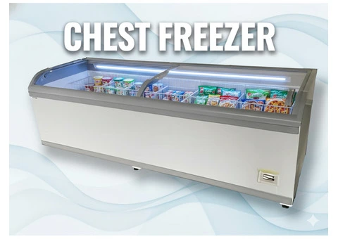 Large Chest Freezer | Spacious & Heavy-Duty Cooling
