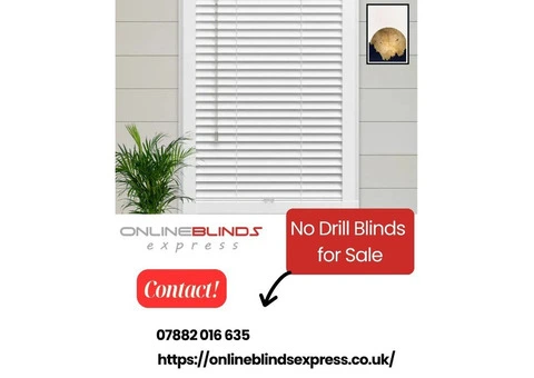 Perfect Fit No Drill Window Blinds – Online Blinds Express UK