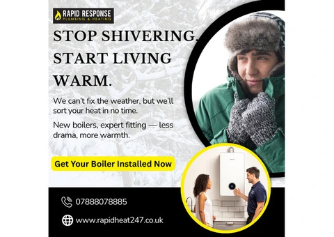 Boiler Installation in London by Rapid Response Plumbing & Heating - 5/6