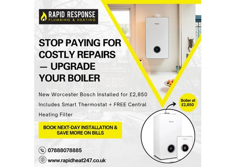 Boiler Installation in London by Rapid Response Plumbing & Heating - 6/6
