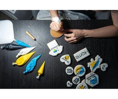 Creative UK Enamel Badges Maker for Unique Branding – Merit Badge
