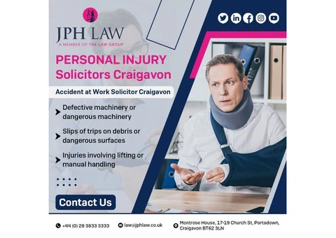 Trusted Personal Injury Solicitors in Craigavon