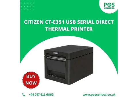 Upgrade Checkout with Citizen CT-E351 Direct Thermal Printer - 2/2