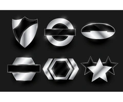 Merit Badge Reliable Silver Badges Maker for Clubs and Teams